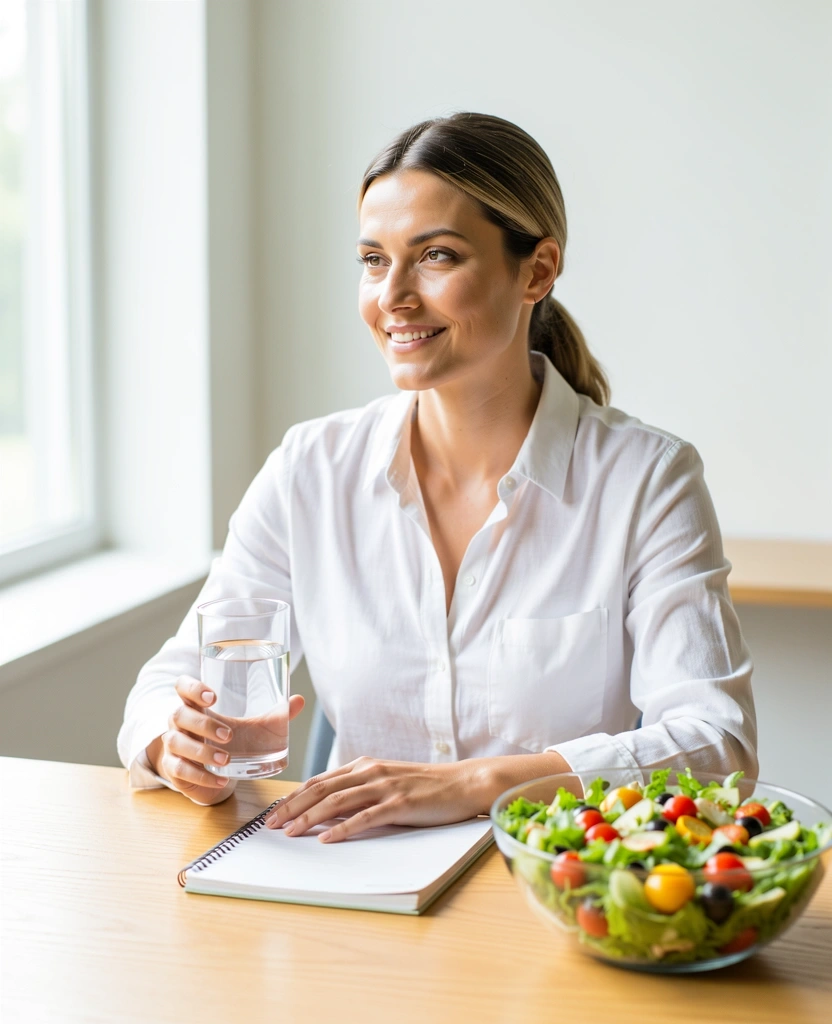 Profesional de Nutrición Online en su entorno de trabajo
